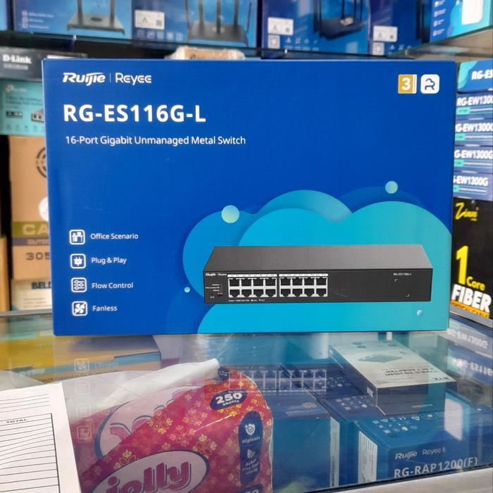 Switch 16Port Gigabit Rg Es116Gl