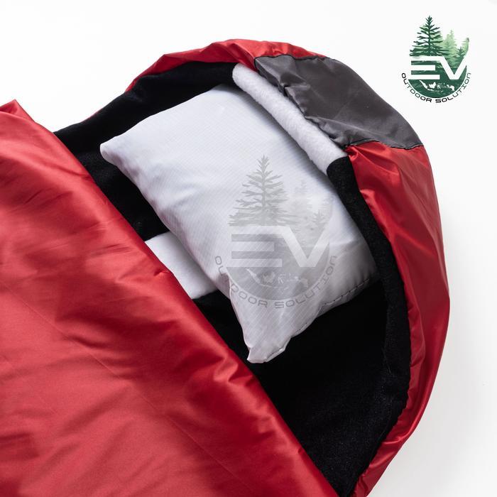 Eiger - Sleeping bag + bantal - sleeping bag polar LOTTO/ kantong tidur camping / sleeping bag