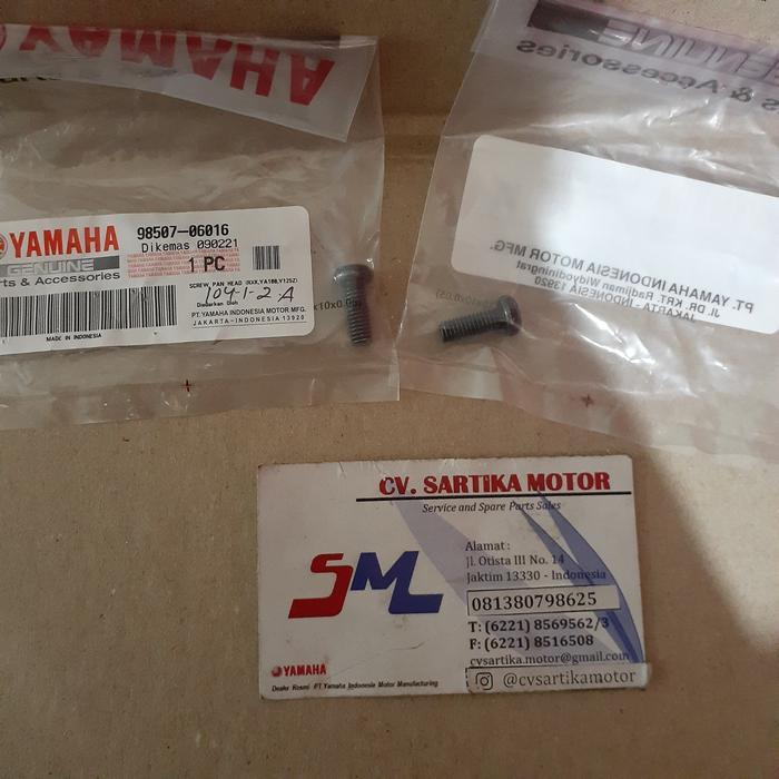 Baut Kiprok RX-KING / Screw Pin Head 98507-06016 *