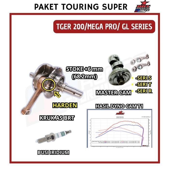 Sale Brt Paket Touring 6 Kruk As - Master Cam - Tiger 200/Mega Pro/Gl Series