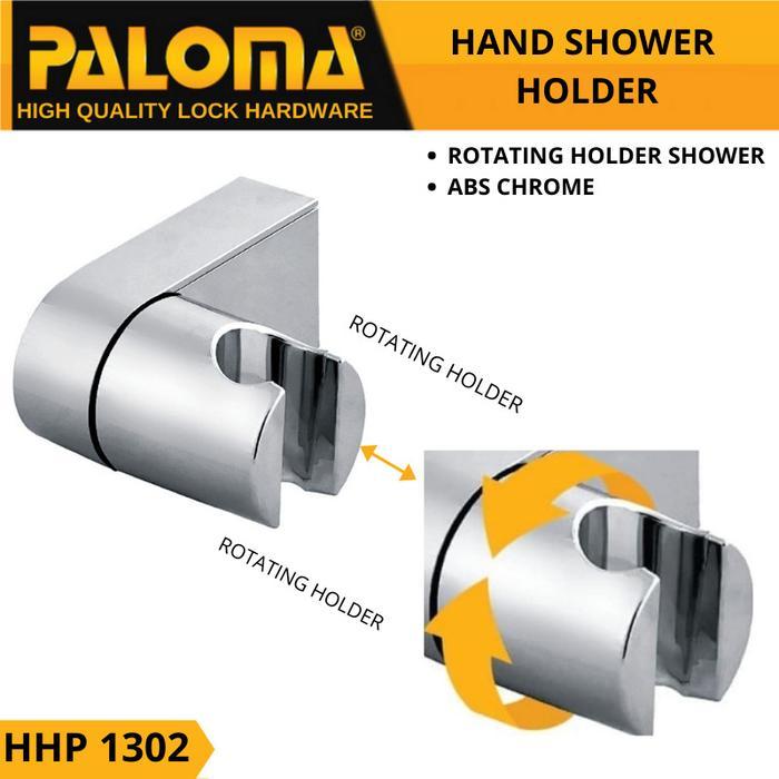 Paloma Hhp 1302 Hand Shower Holder Dudukan Shower Abs