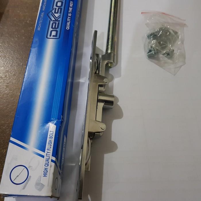 dekson grendel tanam untuk pintu baja/besi dekson flush bolt Kualitas Premium