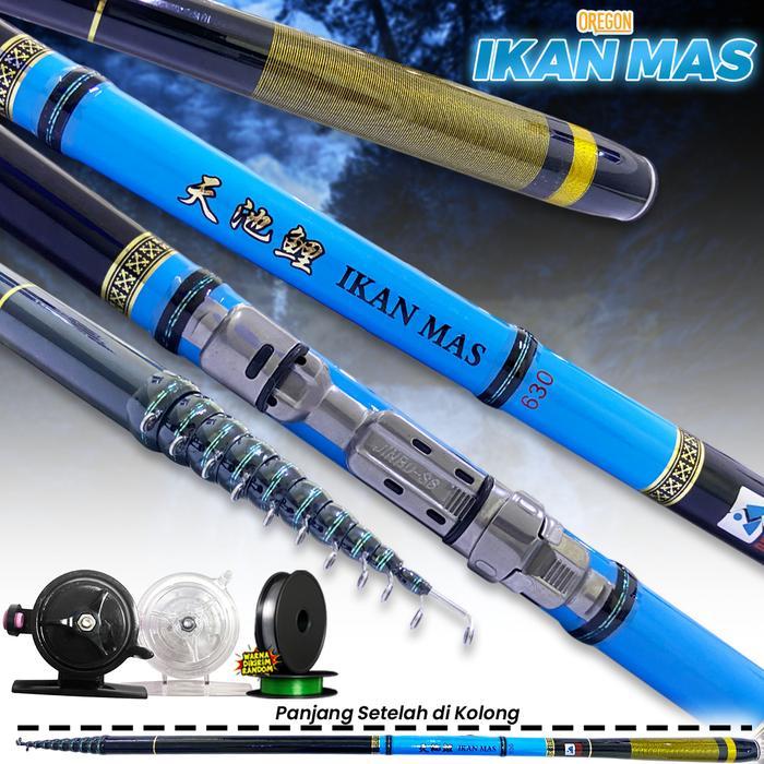 PAKET TEGEK IKAN MAS KOLONG FREE TOKOS & SENAR Pancing