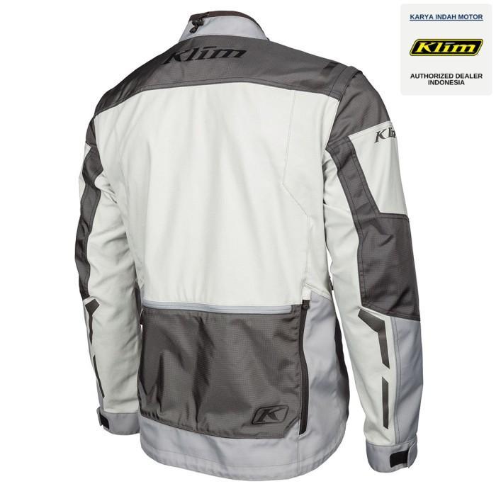 KLIM Dakar Jacket Monument Gray Original Jaket Motor Adventure Dual Spot KLIM