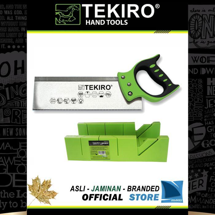 Gergaji Pigura 12" List Plank Plafon Sudut Punggung Figura Tekiro