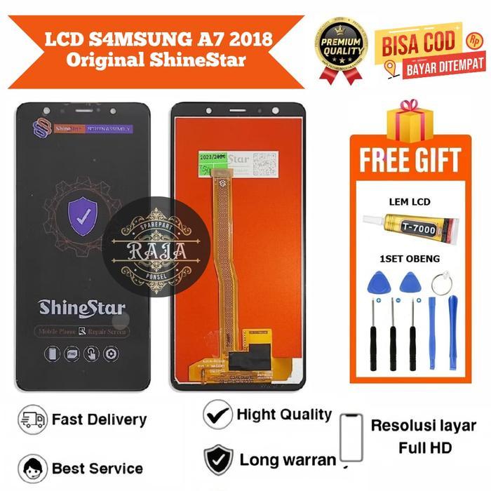 Lcd touchscreen KOMPATIBEL FOR SAM A7 2018 ORIGINAL SHINESTAR / Lcd Original SAM A7 2018 ORIGINAL