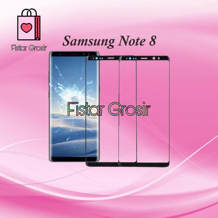 Kaca Touchscreen Samsung Galaxy Note 8 Glass LCD Layar Depan *