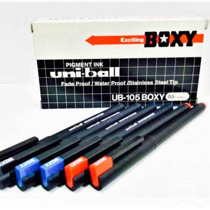 "New" Pulpen/ Pen BOXY Uniball 105 /BOXY UB105