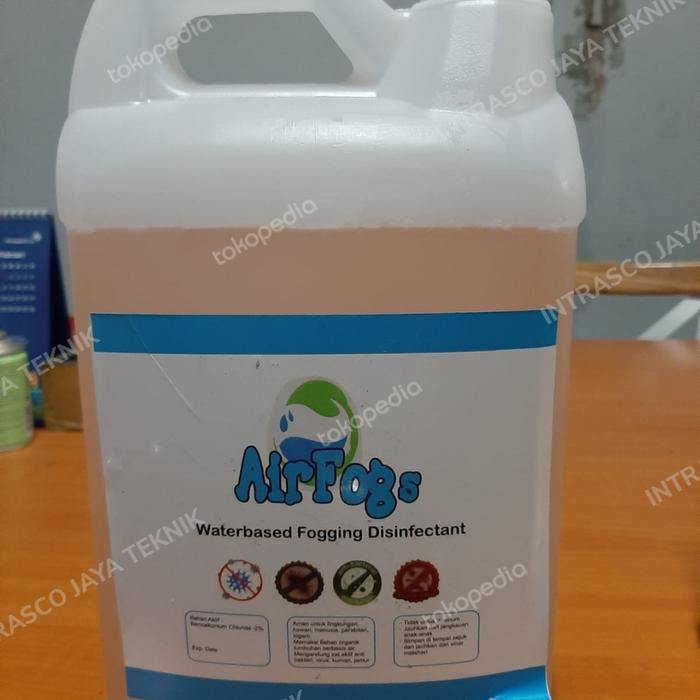 glarisaamart cairan fogging disinfektan 5 Liter asap tebal Cairan Fogging Asap