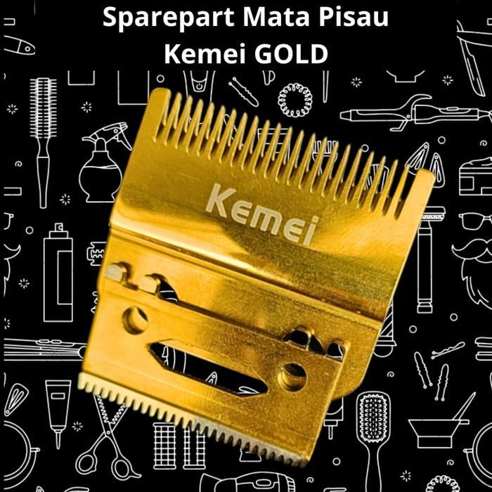Mata Cukur KEMEI Sparepart KEMEI Mata Cukur KEMEI GOLD Original 1986 1987 1997 1996 Silver
