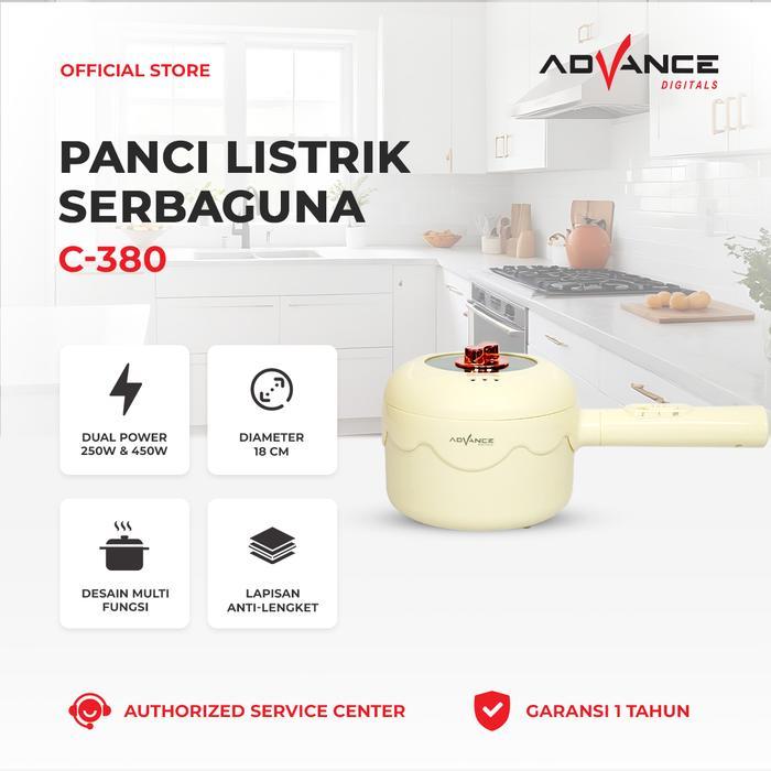 Cosmos - Panci Listrik C-380 Electric Cooker Serbaguna Garansi Resmi 1 Tahun