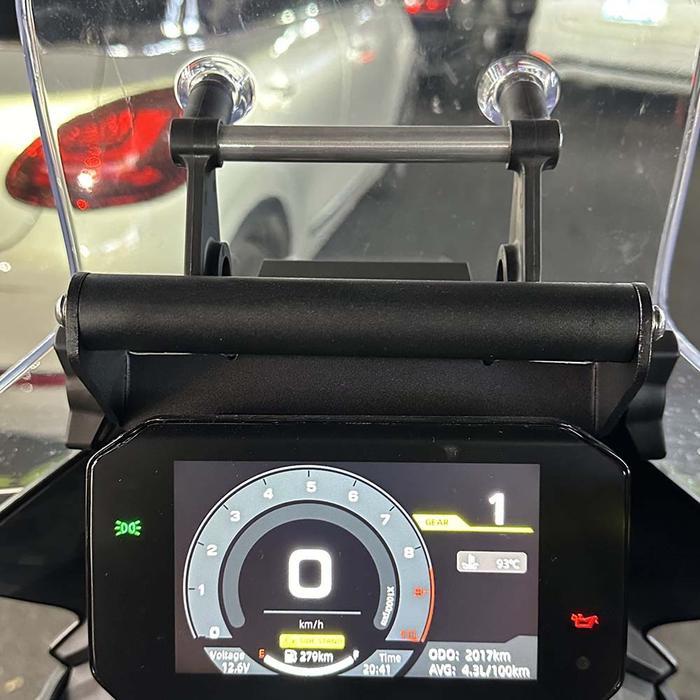 BREKET DUDUKAN NAVIGASI GPS PHONE HOLDER MULTIFUNGSI MOTOR CFMOTO 450 MT