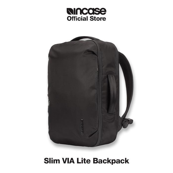 Incase Via Lite Backpack Ransel With Fligth Nylon - Black (Intr100532-Blk) Tas Ransel Tas Pria Tas