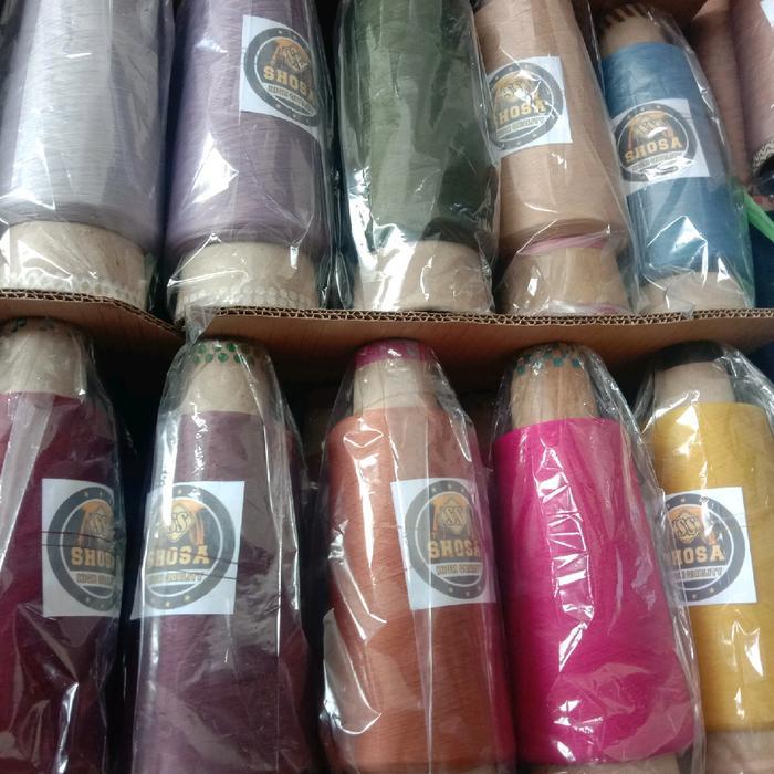 Benang Obras folyester /katalog 1/kebutuhan menjahit Menjahit Warna