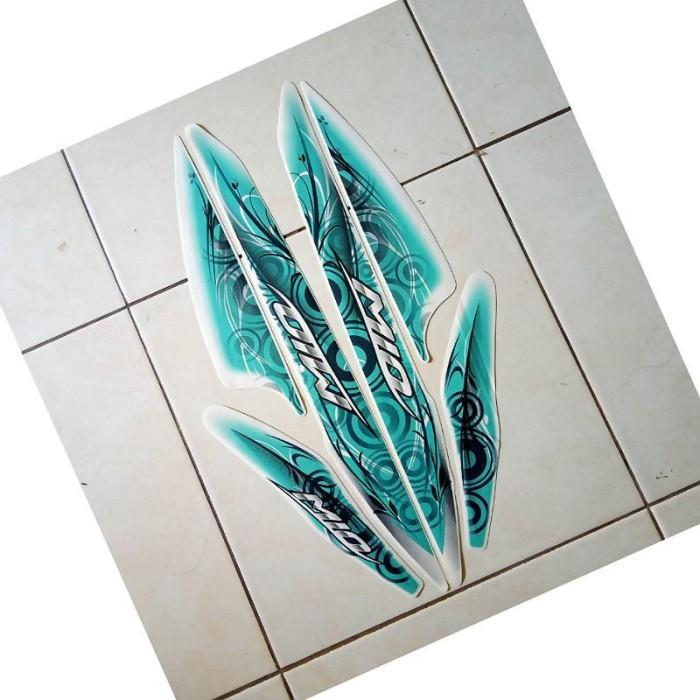 STRIPING STICKER MOTOR Mio Sporty 2011 Putih