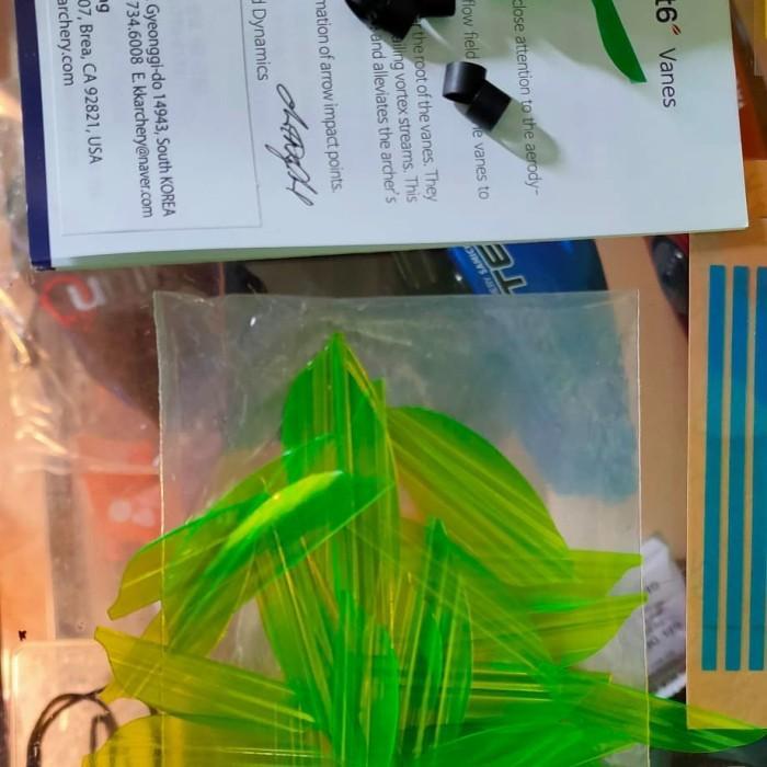 Vanes KSL Jet 6 SV Spin Wing Bima Archery Panahan Anak Panah NO Spider