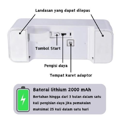 FLUSH SMART SENSOR TOILET / ALAT SENSOR FLUSH INFRED AUTOMATIK BUTANG INDUKTI TOILET FLUSH TOILET