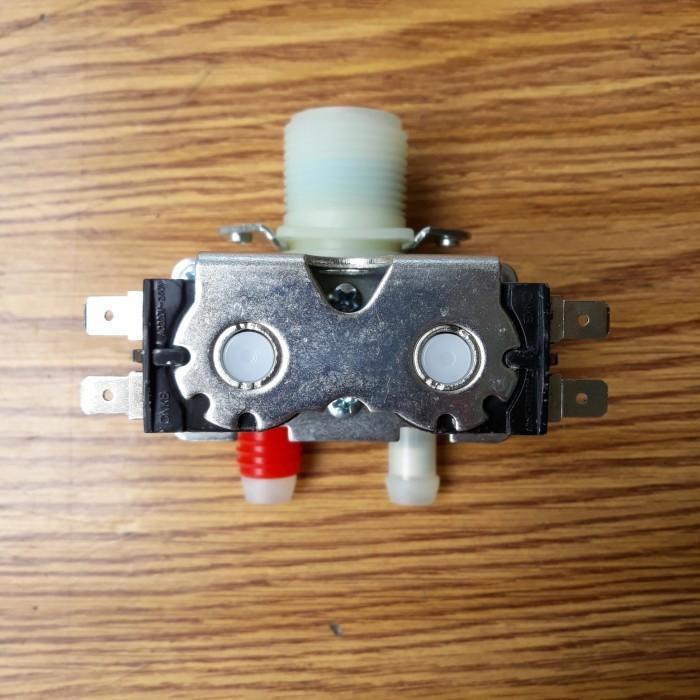 Solenoid Water Valve 2 Inlet Mesin Cuci AQUA Front Loading