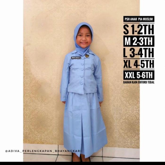 Baju Seragam Anak Karnaval Pawai Psk Anak Pia Bhayangkari