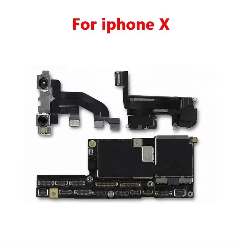 for iPhone X Mother Board 64GB 128GB Original Motherboard for iPhone XR/Xs Max Motherboard With Face