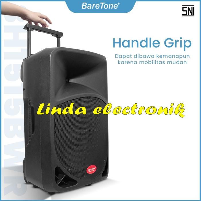 portable wireless baretone bt 3h1515bwr bwr15 baretone bt3h1515bwr