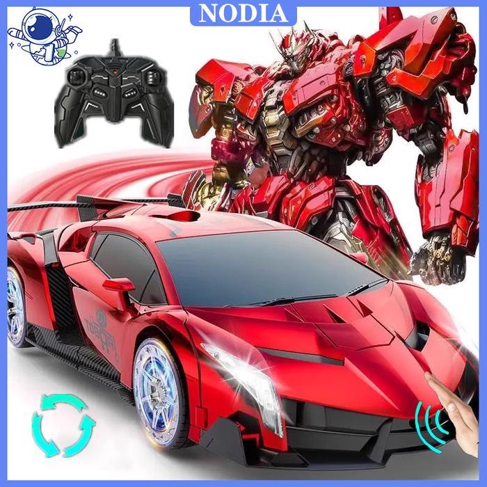 Toys Kingdom - Toys 2.4G 1:14 Mobil Remote Control Besar Deformasi / Rc Mobil Mobilan Robot