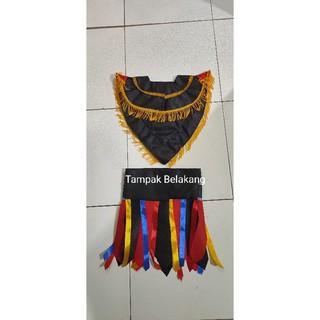 Kostum / Baju Tarian Topeng Ireng / Kesenian Tari Dayakan / Saleho Anak anak