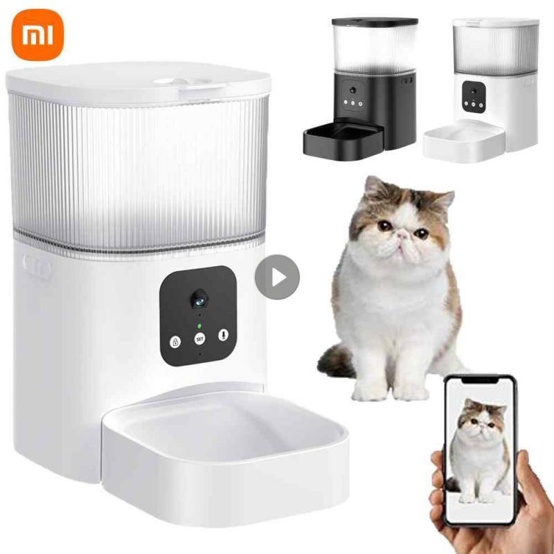 . Video Camera Feeder Timing Smart Automatic Pet Feeder For Cats -
