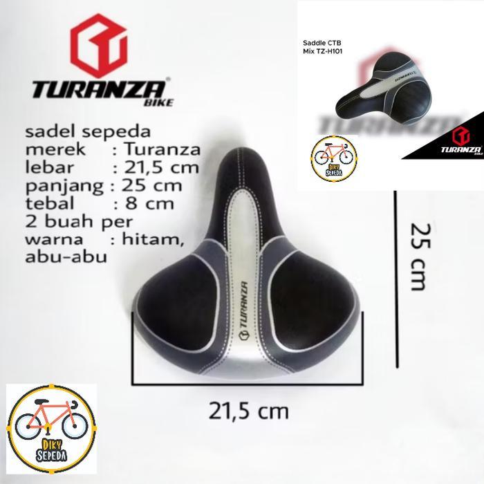 SADEL SEPEDA Jengki Mini Phoenix Jieang CTB Jok Per Ganda Warna HITAM