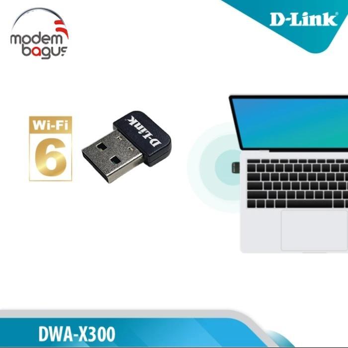 Usb Wireless Nano Adapter D-Link Dwa-X300 Ax300 Wifi 6