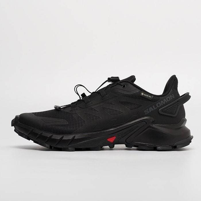 Sepatu Solomon Supercross 5 Full black 100% Original Store Guarantee