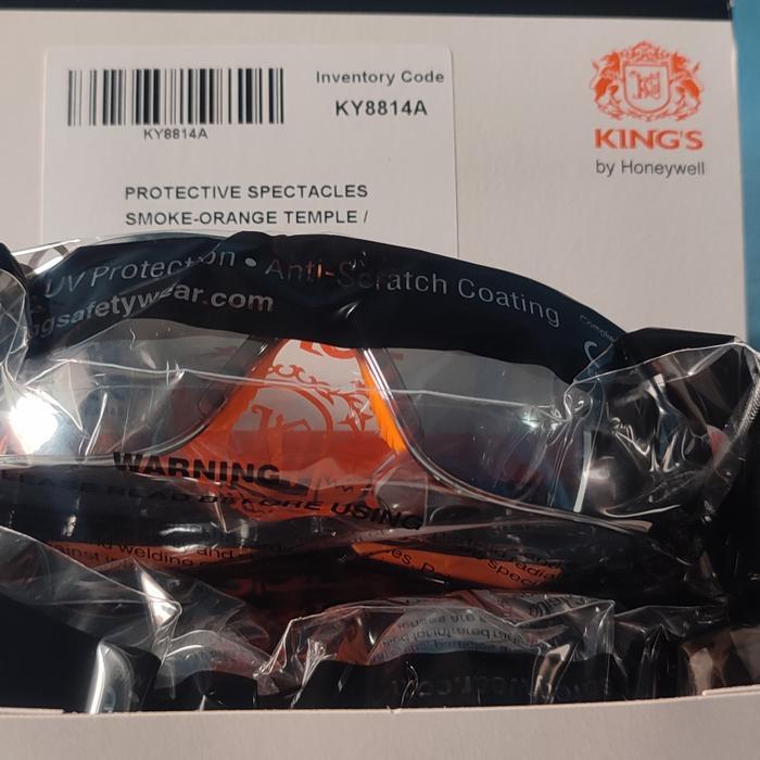 Kacamata Kerja Proyek Safety King's Ky8814A - Kacamata Motor Sarung Tangan