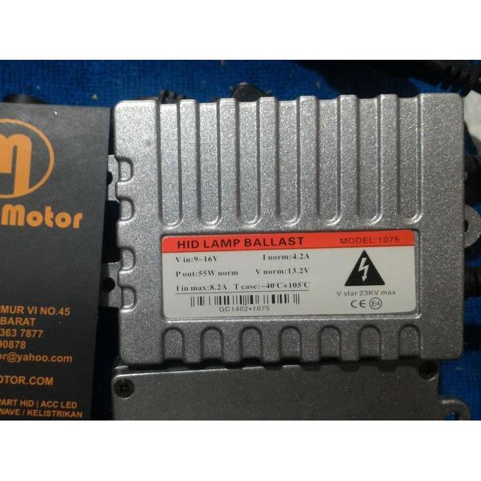 FREE ONGKIR BALLAST HID AC MORIS 55W / BALLAST LAMPU HID AC BISA COD