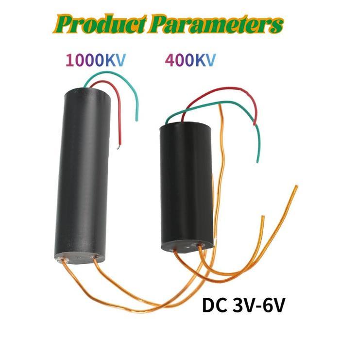 Modul Tesla Coil 400KV Step Up 3-6V DC ke Tegangan Tinggi Cocok Proyek DIY & SMK STM SMA