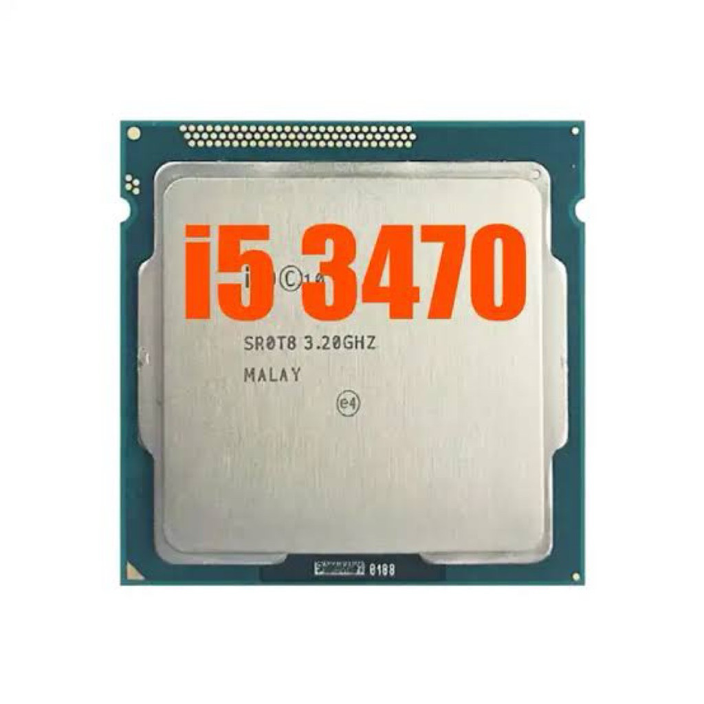 BESSELER PROCESSOR I5 3470 3.20GHZ PROSESOR CPU QUAD-CORE BEKAS 6M 77W LGA 1155