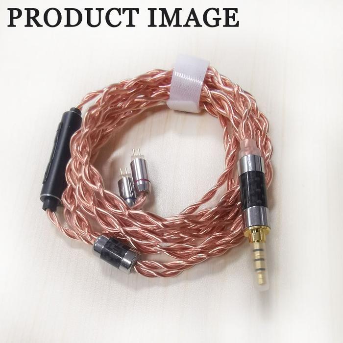Xinhs Single Crystal Copper With Mic / No Mic Earphone Iem Upgrade Cable Kabel Harga Promo