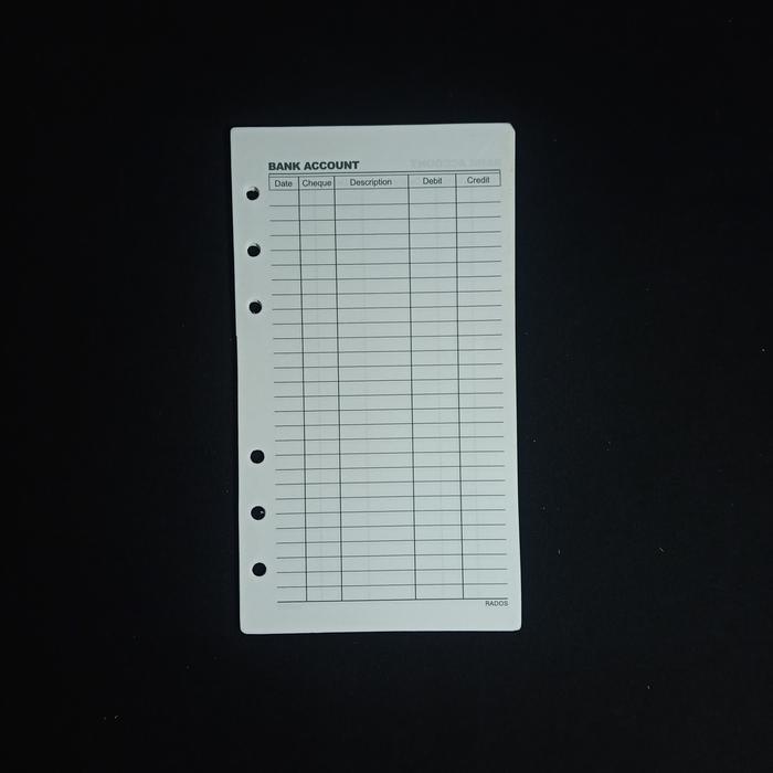 "New" Refill Rados Organizer Agenda A6 Isi Binder / Time Planner