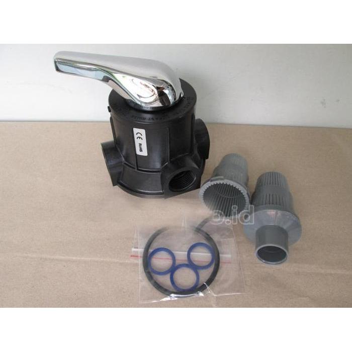 jedai.imoett FRP Head three way valve Kepala tabung FRP 3 way valve / kepala 3way