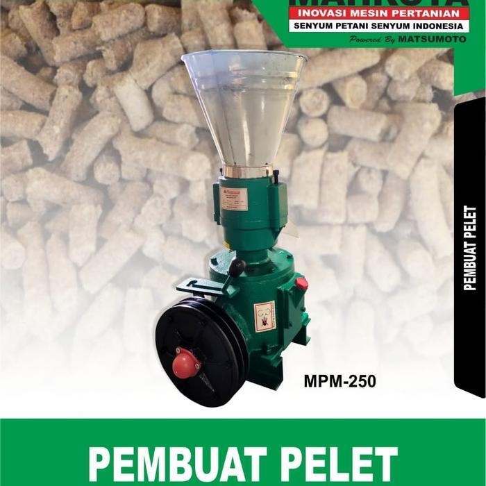 Mesin Cetak Pelet MAHKOTA MPM 250 / Mesin Pembuat Pelet 250