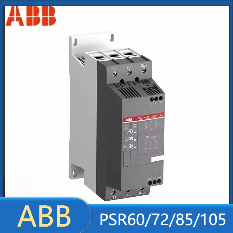 ABB PSR60-600-70 30KW PSR72-600-70 37KW PSR85-600-70 45KW PSR105-600-70 55KW SOFT STARTER NEW
