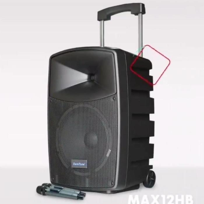 Speker Baretone 12HB Original Wireless Portable Meeting 12inch New