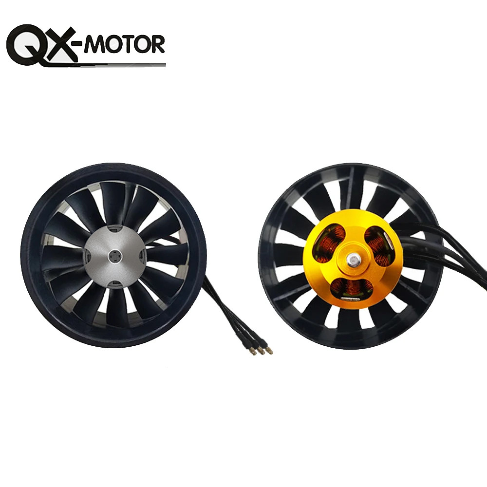. Qx-Motor 2822 2400Kv 2200Kv 6S Brushless Motor 64Mm Edf 12 Blades -