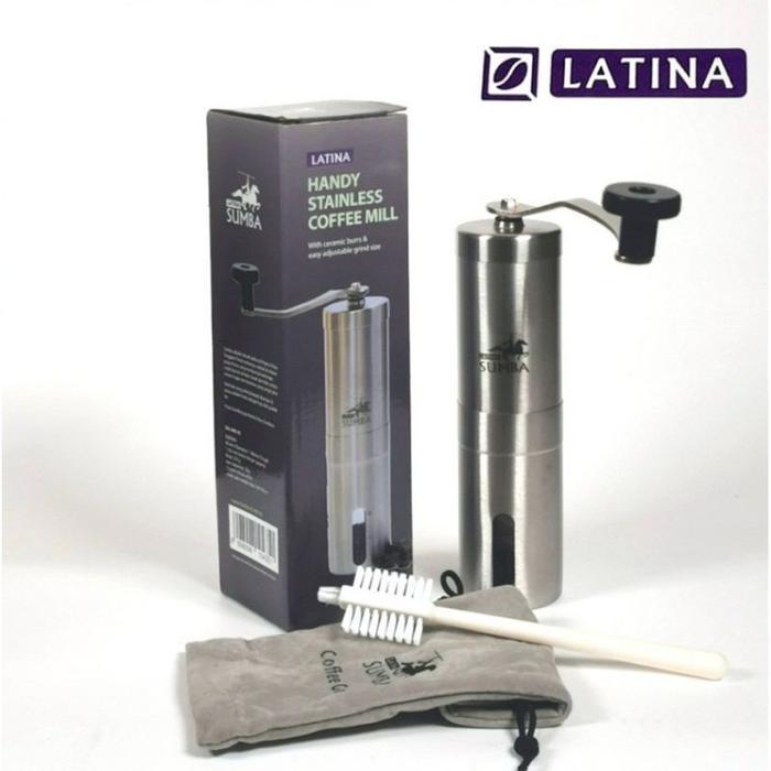 Grinder Manual Latina Sumba / Hand Grinder (Penggiling Kopi Manual) Tbk