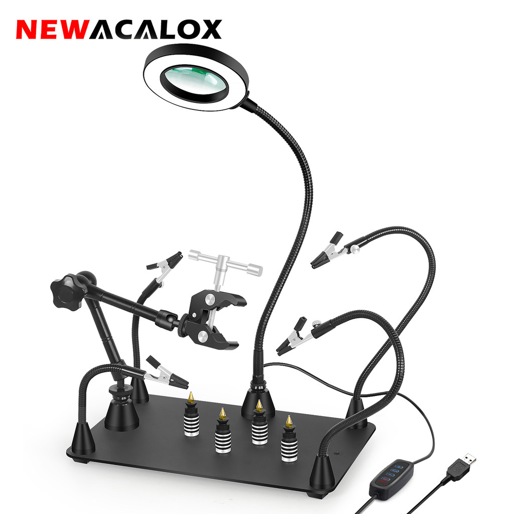. Acalox Soldering Helping Hand Magnetic Pcb Holder Circuit Board -
