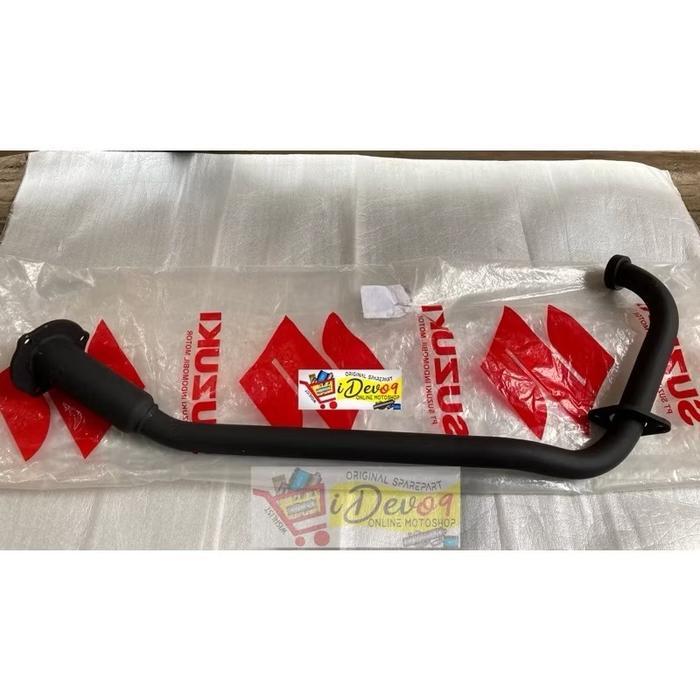 Pipa Leheran Knalpot Satria Fu Karbu Cbu Ckd Barong Facelift Original Sgp