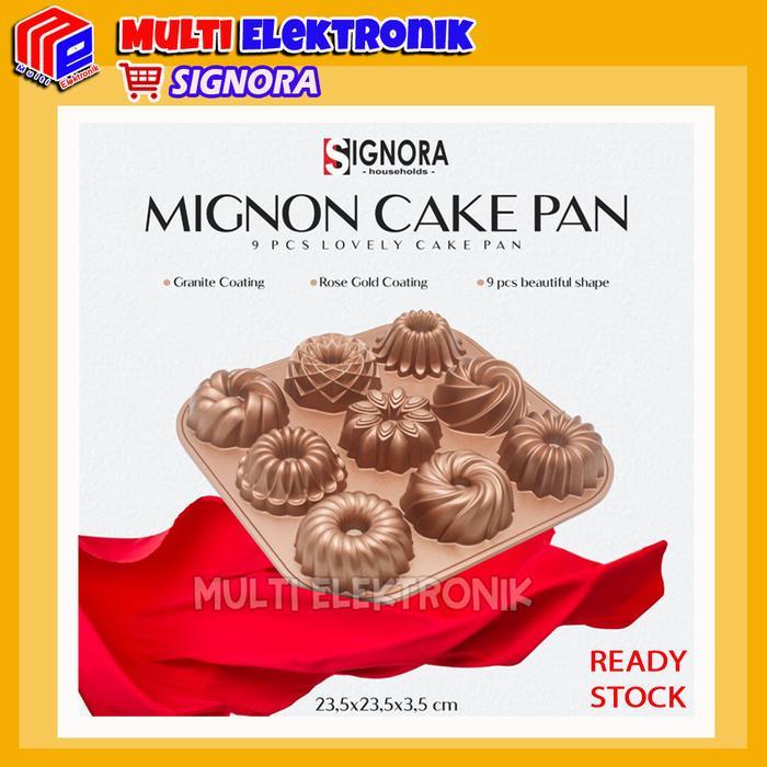TERBARU Signora Loyang Mignon Cake / Mignone Cake pan Signora / Loyang Sultan BISA GRAB