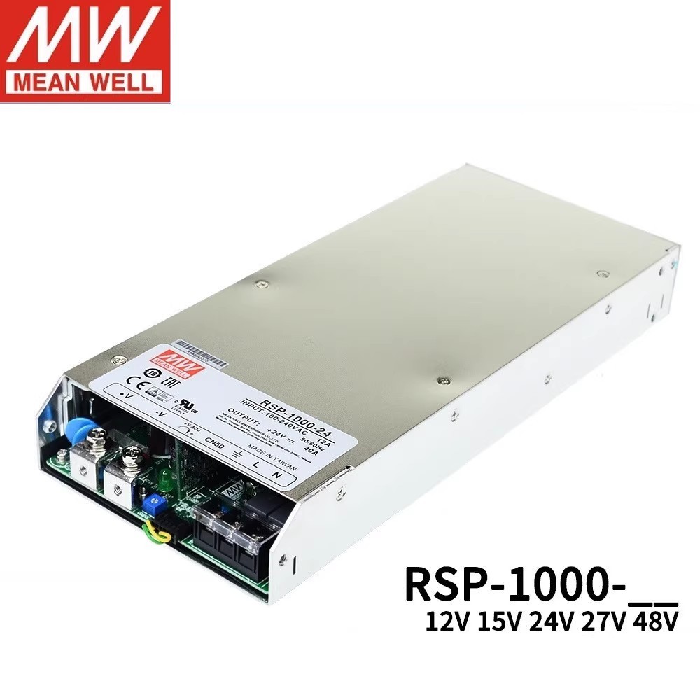 . Mean Well Rsp-1000-24 Rsp-1000-15 Rsp-1000-12 Rsp-1000-27 Rsp-1000-48 -