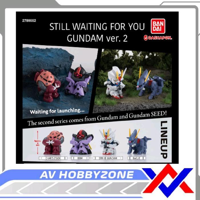 Gachapon Gundam Still Waiting For You Gundam Ver 2 Bandai