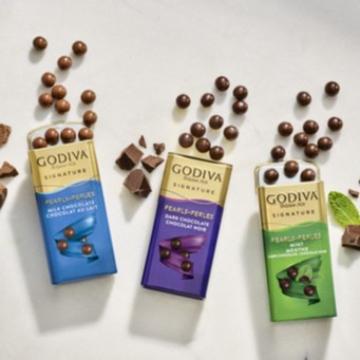 Godiva Signature Cokelat Pearls - Coklat Bean