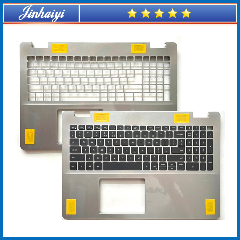 For Dell Inspiron 15 5000 5593 laptop palm rest upper cover case keyboard frame shell 07G0RN